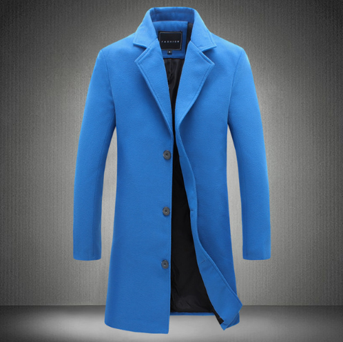 Mens Casual Woolen Coats