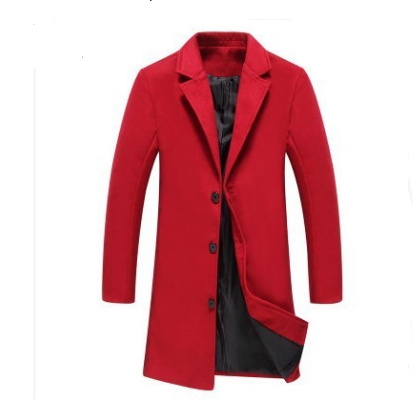 Mens Casual Woolen Coats