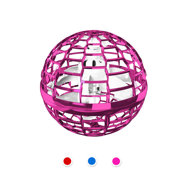 Flynova Pro Flying Ball Spinner Toy Hand Controlled Drone Helicopter 360 Rotating Mini UFO With Light Kids Gifts