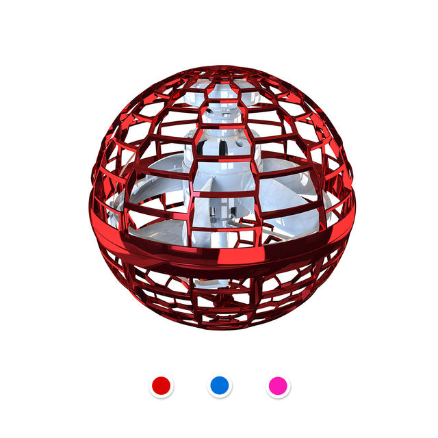 Flynova Pro Flying Ball Spinner Toy Hand Controlled Drone Helicopter 360 Rotating Mini UFO With Light Kids Gifts