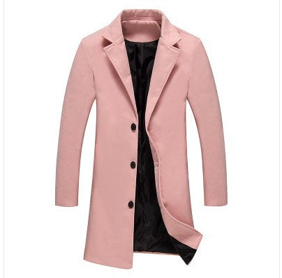 Mens Casual Woolen Coats