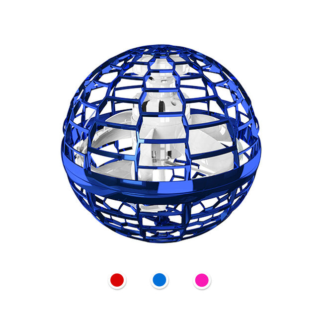 Flynova Pro Flying Ball Spinner Toy Hand Controlled Drone Helicopter 360 Rotating Mini UFO With Light Kids Gifts