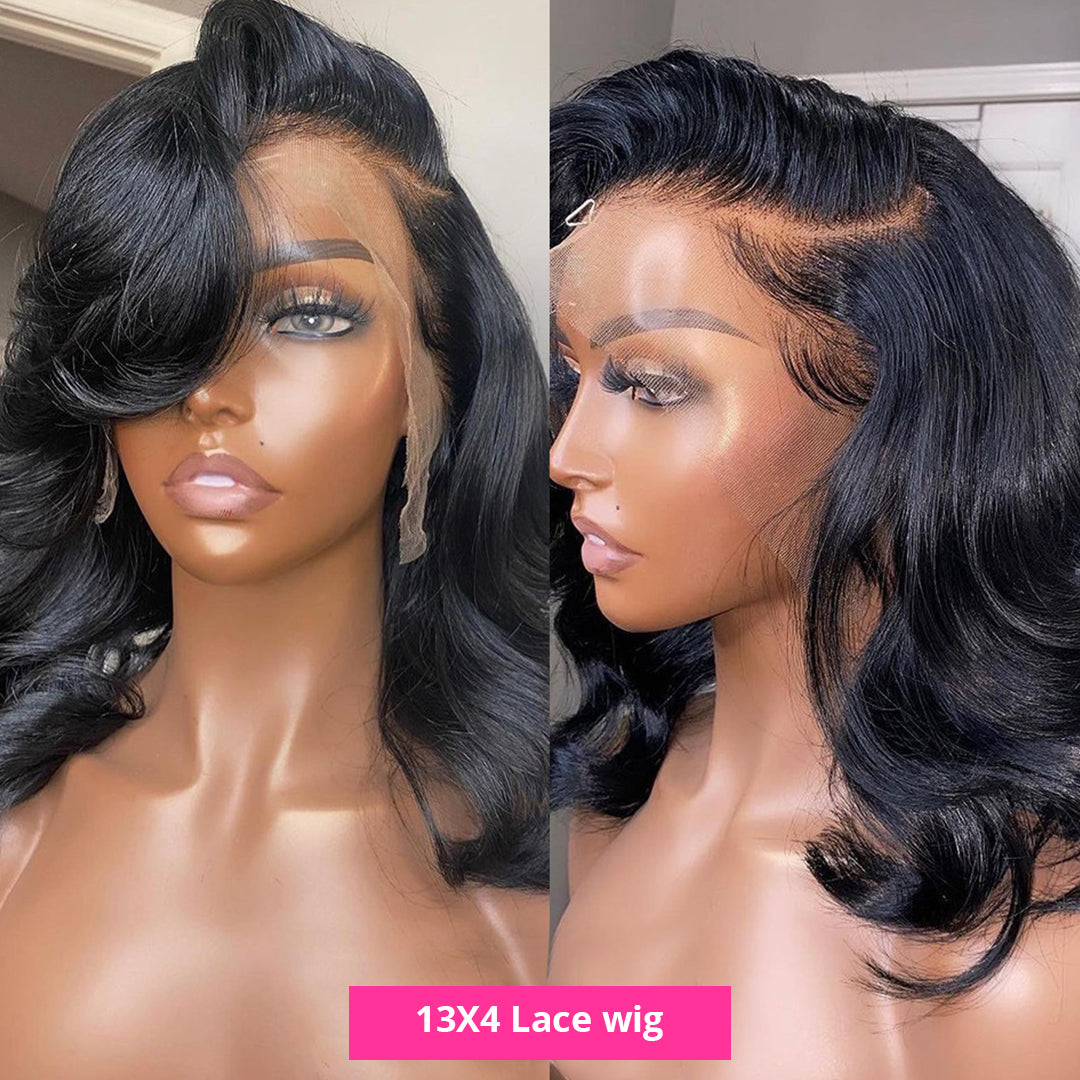 13X4 Lace Front Bob Wigs Brazilian